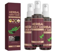 Spray de esencia herbal, spray de tinte herbal para el cabello, esencia vegetal, cuidado diario, 4 semanas de efectividad