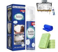 Spray de espuma limpiador de burbujas, spray limpiador de cocina, spray desengrasante de cocina, limpiador de drenaje de espuma, limpiador de microondas, limpiador de espuma multiusos, spray de
