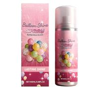 Spray de globo de brillo instantáneo, 100 ml de líquido de larga duración | Spray brillante para globos de boda, para fiestas de cumpleaños, familiares, amigos, decoración interior y guirnalda