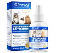 Spray De Herida para Gatos, Curación De Heridas Y Cuidado De La Piel, Spray Antimicrobiano, Reduce El Picor Y La Irritación De La Piel, Todas Las Edades Y Razas 100Ml (Gatos)