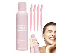 Spray de identificación del cabello facial, 100 ml de herramienta y segura para dermaplaning y maquillaje, spray de cuidado de la piel y dermaplaning - para mujeres, madres, esposas, hijas