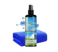 Spray de impregnación para textiles, 100 ml, impregnación protectora contra el agua, protección para muebles de jardín, tiendas de campaña de concha blandaSpray - Para verano, primavera, muebles de ja
