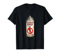 Spray de insectos turísticos no turismo gente local sólo salvar la tierra Camiseta