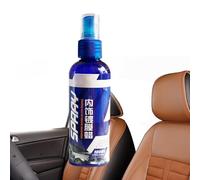 Spray de interior del automóvil, pulido de interior del automóvil - 3.38oz Agente de limpieza de renovación de automóviles,Agente de reacondicionamiento de spray de mantenimiento de cuero para automóv