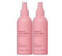 Spray de Keratina para Cabello, Acondicionador en Spray 5 en 1 Hidratante Instantáneo sin Enjuague, Antifrizz, Suaviza y Nutritivo para el Tratamiento Diario