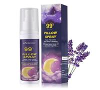 Spray de Lavanda para Almohada,Orgánica de lavanda con aceites esenciales,Spray para almohadas,Relajante Bruma Almohada,Relajación,Calmante y Ayuda para Dormir (Púrpura)