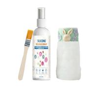 Spray de liberación de resina premium, agente desmoldeante de acción rápida, spray antiadherente de 3.4 fl oz con revestimiento uniforme, herramienta de manualidades para principiantes y entusiastas,