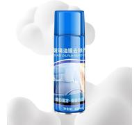 Spray de limpiador de vidrio de espuma: recubrimiento hidrofóbico de 450 ml para un parabrisas de automóvil con removedor de película de aceite, solución de espuma automotriz, esponja y toalla, restau