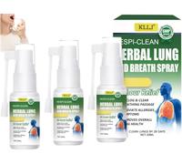 Spray de Limpieza Pulmonar,3pcs Spray Herbal Lung,limpieza pulmonar SPray Breathing,Herbal Spray Limpieza Pulmonar,Herbal Lung and Breath Spray,Herbal Lung Cleansing Spray