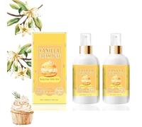 Spray de loción corporal Vanilla Cream Puff, spray de loción corporal/cabello, spray corporal para mujer, aroma de larga duración, regalo ideal para mujeres