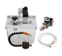 Spray de lubricación de 3 litros, enfriador de aceite refrigerante para máquinas herramientas, válvula solenoide de 24 V/110 V/220 V, PVC + material metálico, tubo de entrada de 1,5 m, aplicable a (24
