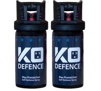 Spray de Marcaje Inofensivo 40 ml - No Contiene Agentes irritantes - Propulsor no Tóxico Conforme a la UE - Uso Civil, Deportivo y de Seguridad - Identificación rápida y Visible (Paquete de 2)
