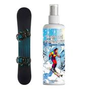 Spray de para snowboard, 100 ml, lubricante de deslizamiento suave, revestimiento de protección de base líquida, reductor de fricción de alta velocidad, cuidado que mejora el rendimiento, para