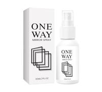 Spray de película reflectante para ventana, fórmula protectora antivaho, 30 ml, limpiador de espejos de vidrio, spray antivaho para ventanas, acabado brillante, para espejos, puertas de vidrio, baño