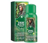 Spray de purpurina brillante para ropa, spray de fijación de purpurina para la cara, pintura de purpurina para tela, spray temporal de brillo para tela, resistente al agua, brillante, espray de