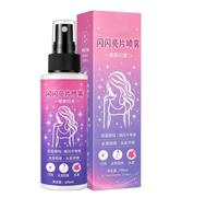 Spray de purpurina para el cuerpo, 100 ml, niebla fina brillante, espray de purpurina para el cuerpo, para mujeres, hombres, niñas, clavícula, brazos, ropa, escenario, maquillaje, baile, festival