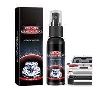Spray De Recubrimiento Automotriz - 100 ml Pulimento De Secado Rápido, Duradero Y Alto Brillo | Removedor de Rayaduras para Coche,Para Parabrisas Faros Neumáticos Y Cuidado Detallado