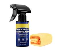 Spray De Recubrimiento Nano Para Coche - Agente Renovador De Exteriores | Recubrimiento Nano Resistente A Los UV Para Restauración De Camión Autocaravana SUV Coche | Detalles Exteriores Garaje