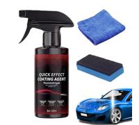 Spray De Recubrimiento Para Coches | 120 ml Agente Pulverizador Multifuncional Rápido Sin Agua,Recubrimiento Cerámico En Spray,Para Detallado Pulido Y Lavado De