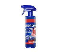 Spray de recubrimiento rápido 3 en 1 | Reparación de pintura de coche con revestimiento de escudo de coche 3 en 1 - Lavado de autos sin agua de 500 g, espray de revestimiento rápido para autos, repara