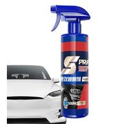 Spray de recubrimiento rápido 3 en 1 | Reparación de pintura de coche con revestimiento de escudo de coche 3 en 1 - Lavado de autos sin agua de 500 g, espray de revestimiento rápido para autos, repara