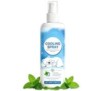 Spray de refrigeración para ropa, 100 ml, niebla de secado rápido, para clima cálido, verano, al aire libre, deportes, fitness, camping, viajes