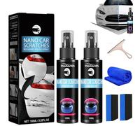 Spray de reparación de arañazos de coche, espray para reparación de arañazos de coche, Nano Coat Scratch Master Spray para eliminar arañazos (2 unidades de 100 ml)