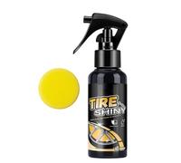 Spray de revestimiento de neumáticos: tratamientos polacos que le dan un brillo profundo, protección de acabado de goma resistente al agua, amplificador de ruedas | Suministro de neumáticos