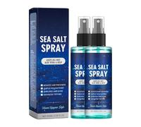 Spray de sal marina para hombres, espray texturizador para el cabello Beachy Hair para un volumen instantáneo, agarre ligero y plenitud (2 unidades)