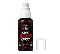 Spray de Sangre Falsa para Cosplay Líquido Vampírico Realista Lavable 30ml | Spray de Sangre Líquida Halloween Para Efectos Especiales, Casa Encantada, , Disfraces Y Cosplay