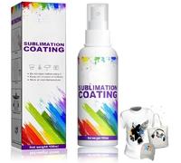 Spray de sublimación,Pulverizadores de Sublimación,Spray Brillante de Sublimación,Spray de Revestimiento de Sublimación,Spray de Revestimiento de Sublimación de Secado Rápido,100ML