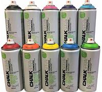 Spray de tiza en aerosol para marcadores, soluble en agua y lavable, tonos brillantes y mate, excelente opacidad (rojo)