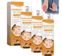 Spray de tratamiento de veneno de abeja para la psoriasis furzero, spray de Psoriasis para veneno de abeja, adecuado para adultos masculinos y femeninos (3pcs)