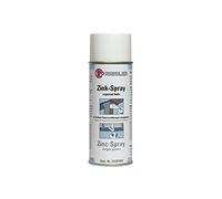 Spray de zinc Riegler, protección duradera contra la corrosión catódica, resistente a la sal y al agua, a la temperatura. Máx. 300 °C, 400 ml.