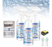 Spray Descongelador Para FrigoríFico Y Congelador, Spray Descongelador Para Descongelar FrigoríFicos De 120 Ml, Spray Descongelador Para Congeladores De AutomóViles, RáPida Y Eficaz (3pcs)