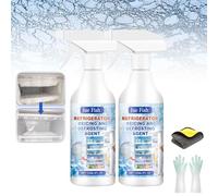 Spray Descongelador Para FrigoríFico Y Congelador, Spray Descongelador Para Descongelar FrigoríFicos De 120 Ml, Spray Descongelador Para Congeladores De AutomóViles, RáPida Y Eficaz (2pcs)