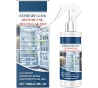 Spray descongelador para refrigerador y congelador de alta eficiencia y práctico. Elimina la acumulación de hielo de forma rápida y eficaz.
