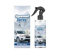 Spray Descongelante Para Automóviles De 100 Ml: Limpiador De Parabrisas, Agente Eliminador Rápido De Congelación De Vidrios, Descongelador Automotriz | SUV RV Sedan Minivan Auto Invierno Hielo Herrami