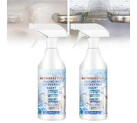 Spray descongelante para frigorífico congelador, 120 ml, spray descongelante para refrigerador, descongelación y descongelación para refrigerador y congelador, eliminación rápida de descongelación (2,