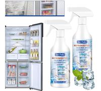 Spray descongelante para frigorífico y congelador, 120 ml, potente spray de descongelación para refrigerador, descongelador, descongelador de refrigerador, agente descongelante y descongelante de