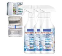 Spray descongelante para refrigerador, 120 ml, spray descongelante para refrigerador, descongelante y descongelante, descongelador para refrigerador, elimina eficazmente la acumulación de hielo (3)