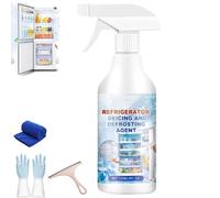Spray descongelante para refrigerador, congelador, descongelador, 120 ml, descongelador, elimina eficazmente la acumulación de hielo (1 unidad)