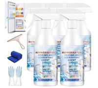 Spray descongelante para refrigerador, congelador, descongelador, 120 ml, descongelador, elimina eficazmente la acumulación de hielo (5 unidades)