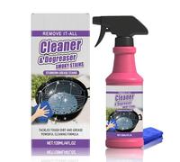 Spray Desengrasante de Acción Rápida y Alta Resistencia, 120ml Heavy Duty BBQ Grill Degreaser Spray, Limpiador para Hornos y Parrillas, Ideal para Restos de Grasa y Comida Guemada (1PC)