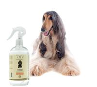 Spray desenredante y abrillantador natural para perros, con ingredientes y aceites vegetales, ayuda a desenredar los nudos y abrillantar el pelo, apto para todos tipos de cabello, línea 101