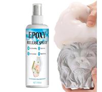 Spray Desmoldante de Resina | Secado Rápido 100 ml Antiadherente,Agente desmoldante de epoxi para extracción de moldes | Para Manualidades con, Yeso, Velas, Proyectos de Arte y Principiantes