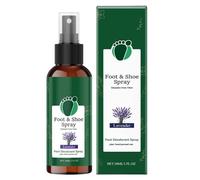 Spray desodorante Foot D, fragancia de lavanda, spray no pegajoso para olor de zapatos, desodorante perfumado para pies, 2,7 x 2,7 x 10,2 cm, fácil de usar, portátil para gimnasio en casa, deportes