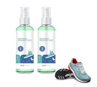 Spray Desodorante para Zapatos, Athletes Foot Spray, Spray para Pies, Pies Fungus Treatment, Pack de 2 Eliminadores de Olores Naturales para Pies Malolientes