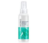 Spray Desodorante y Refrescante para Pies con Extractos de Menta y Aloe, Sensación Fresca, Secado Rápido, 100 ml