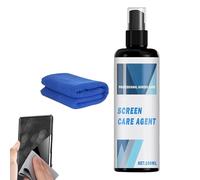 Spray Detergente per Schermi | Kit per La Pulizia Dello Schermo | Detergenti Elettronici Spray 100 Ml - Detergente Antiappannamento per Lenti E Display per TV, Telefono, Laptop, Monitor, Fotocamera E